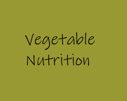 Vegetable Nutrition